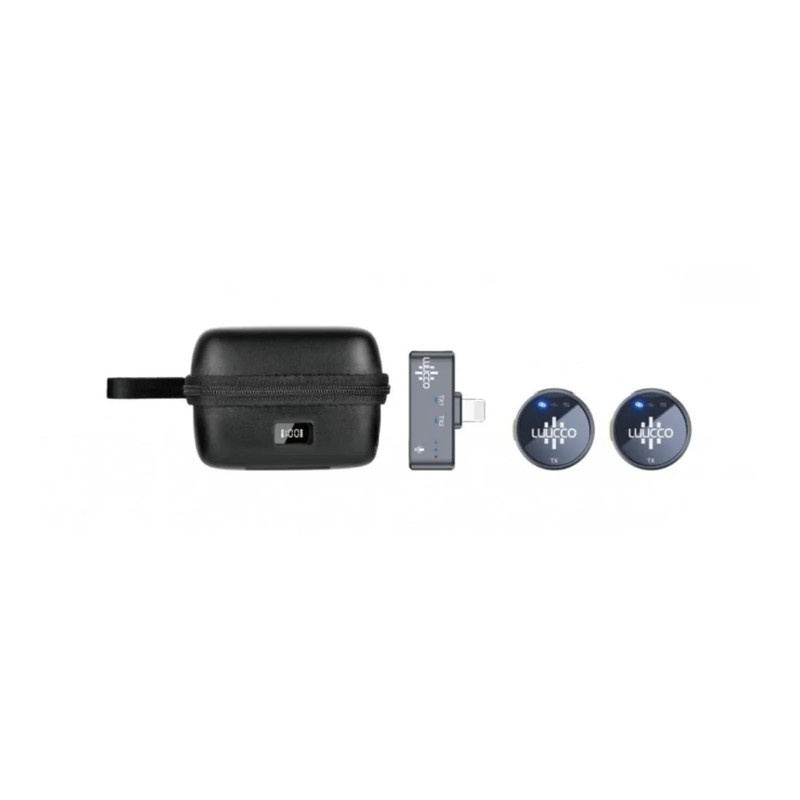Luucco Airwave K2 Lightning Wireless Lavalier Microphone - مكروفون